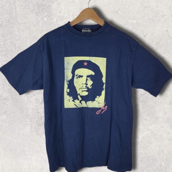 blue caribe, Shirts, Freedom Fighter Ernesto Che Guevara Tshirt Xl